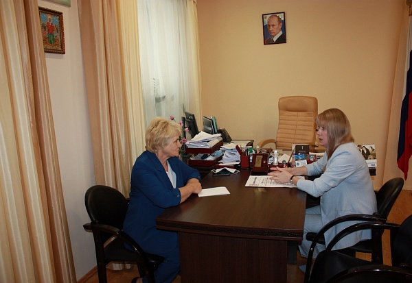 Рабочая встреча с Председателем Избирательной комиссии Тверской области
