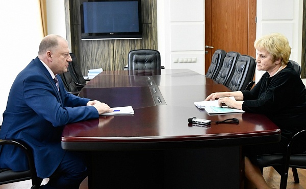 Встреча с Председателем Законодательного Собрания Тверской области