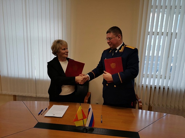 Изображение для материала - Подписано Соглашение о взаимодействии со следственным управлением СК РФ по Тверской области
