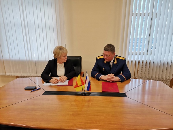 Подписано Соглашение о взаимодействии со следственным управлением СК РФ по Тверской области